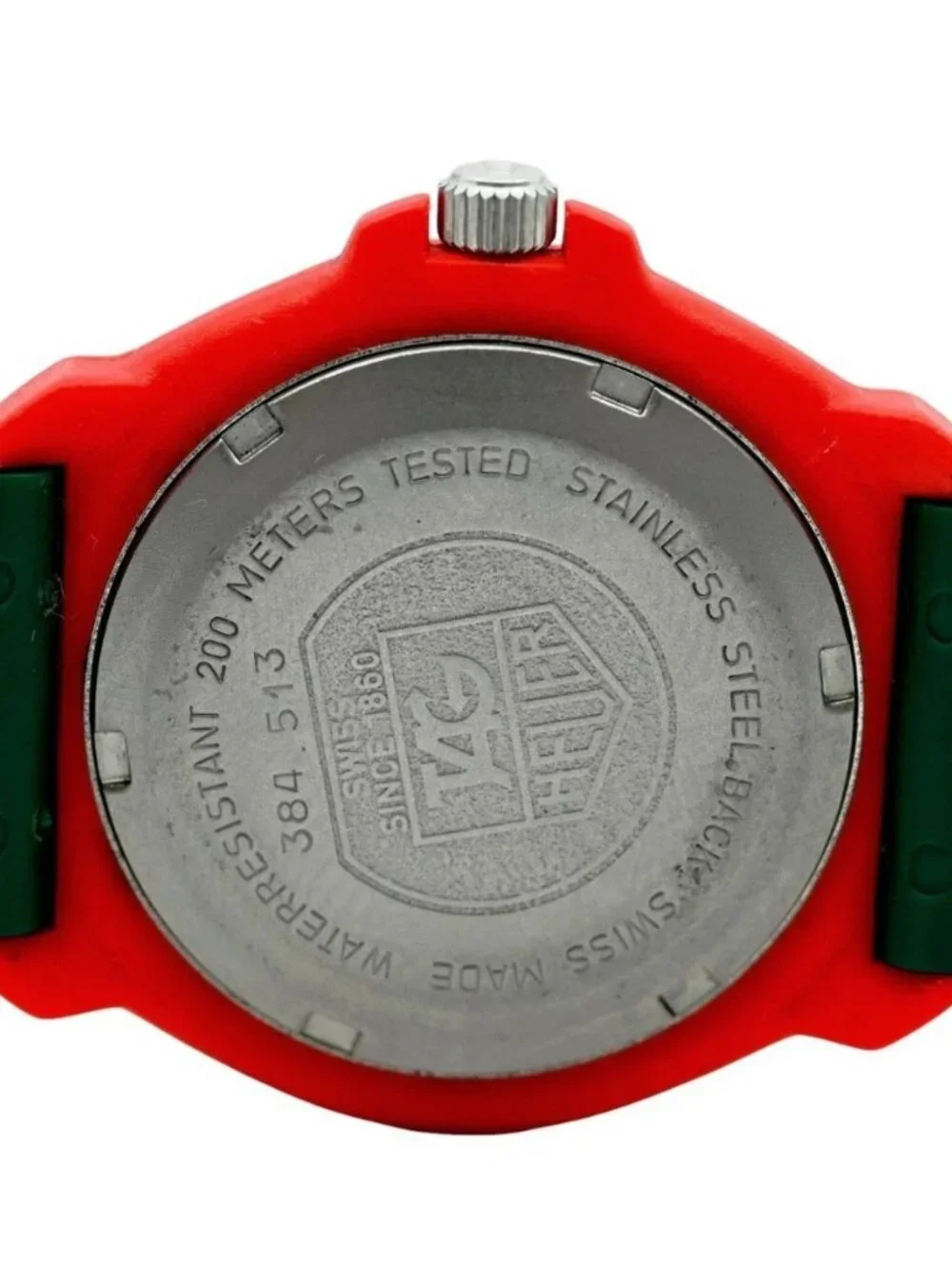Tag Heuer 35mm Men's Formula 1 Red/ Green/ White Swiss Quartz F1 Watch- 384.513!